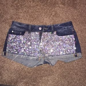 Sequin Shorts. Victoria Secret